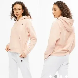 Champion reverse weave hoodie peach deals